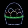 5' Basket With Eggs, LED -Christmas Decoration Store 1 13071 001 led