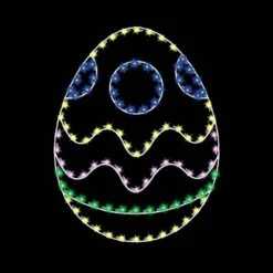 5' Egg #4, LED