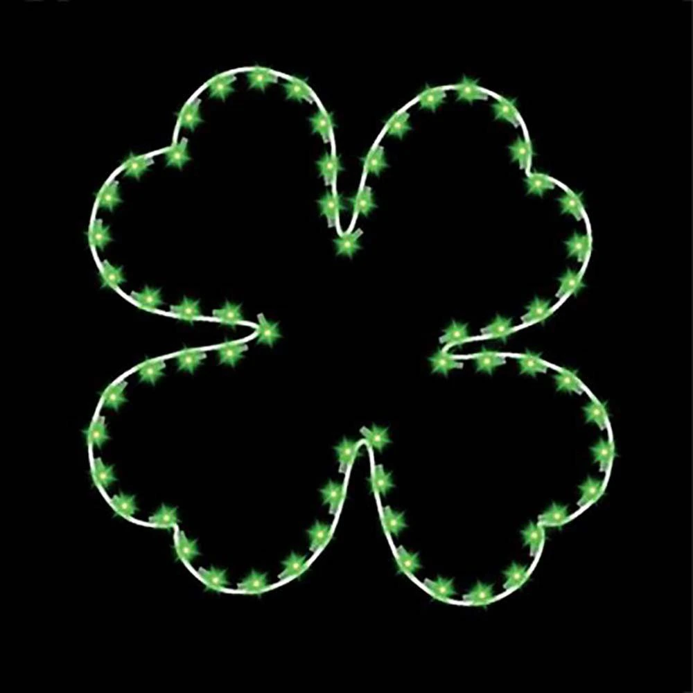 5' Four Leaf Clover, LED 3 5' Four Leaf Clover, LED