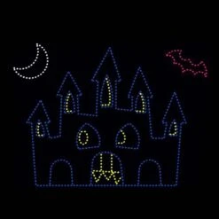 17' X 20' Halloween Castle, LED