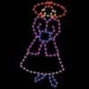 6' Woman In Red Hat, LED 2 6' Woman In Red Hat, LED -Christmas Decoration Store 1 24106 001 led