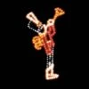 10' X 6' Trumpeter, LED -Christmas Decoration Store 1 34021 005 led