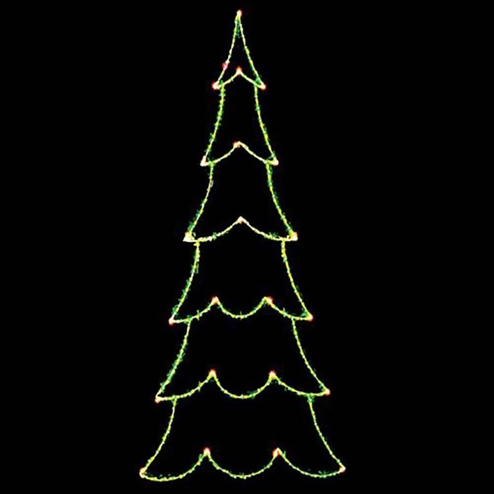 12' Carolina Pine Tree, LED 3 12' Carolina Pine Tree, LED