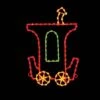 7' Silhouette Caboose Car, LED -Christmas Decoration Store 1 34208 000 led