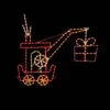 9' Silhouette Crane Car, LED 2 9' Silhouette Crane Car, LED -Christmas Decoration Store 1 34212 000 led