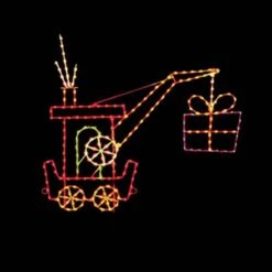 9' Silhouette Crane Car, LED