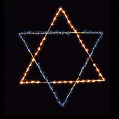 6' Silhouette Star Of David