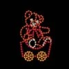 7' Silhouette Teddy Bear Car, LED 2 7' Silhouette Teddy Bear Car, LED -Christmas Decoration Store 1 34319 000 led