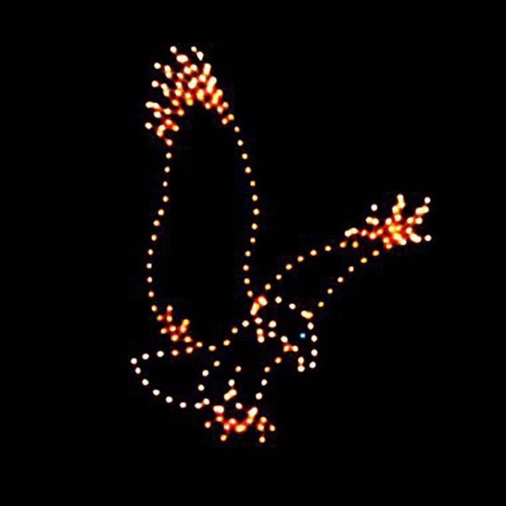 10' X 6' Descending Eagle, LED 3 10' X 6' Descending Eagle, LED
