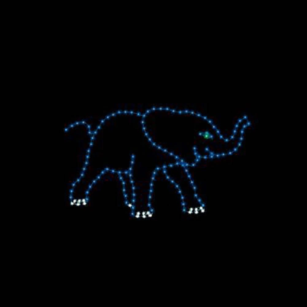 5' Baby Elephant, LED 3 5' Baby Elephant, LED
