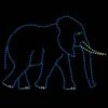 10' Daddy Elephant, LED 2 10' Daddy Elephant, LED -Christmas Decoration Store 1 34389 001 led