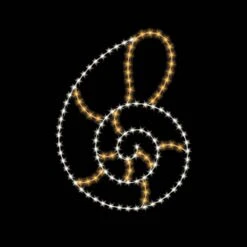 7 1/2' Nautilus Shell, LED