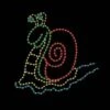 8 1/2' Snail, LED -Christmas Decoration Store 1 34396 001 led