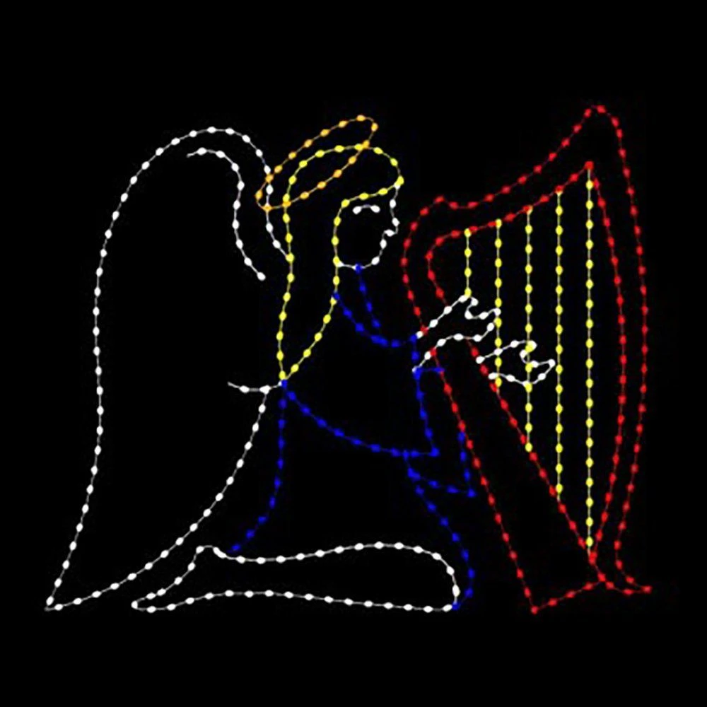 8' Angel Playing Harp 3 8' Angel Playing Harp