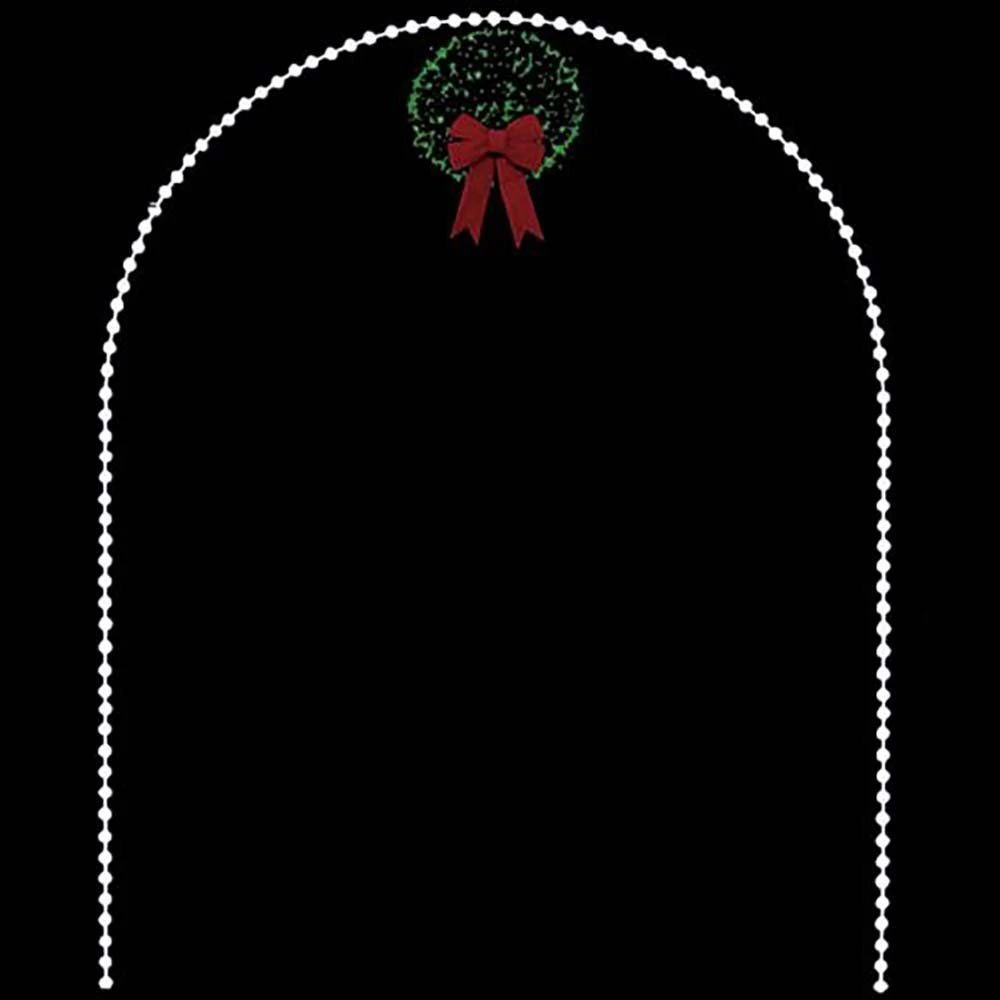 10' X 8' Arch With Kissing Ball, LED 3 10' X 8' Arch With Kissing Ball, LED