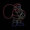 10' Santa With Gift Bag, LED 1 10' Santa With Gift Bag, LED -Christmas Decoration Store 1 34498 001 led