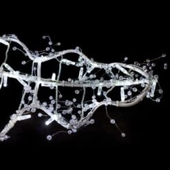 11' Ice Sculpture Christmas Tree - Pure White 12 11' Ice Sculpture Christmas Tree - Pure White -Christmas Decoration Store 3d 11006 d