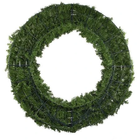 60" Lit Warm White Deluxe Oregon Fir Wreath - Bow Option Available 7 60" Lit Warm White Deluxe Oregon Fir Wreath - Bow Option Available - Image 5