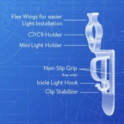 All Application Clip - Bag Of 100 15 All Application Clip - Bag Of 100 -Christmas Decoration Store all application clip blueprint 1 2