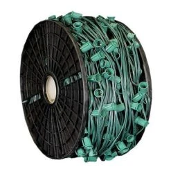 C7 Cord, 24" Spacing, Green Wire, SPT-1, 500'