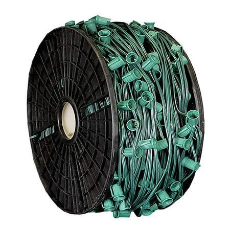 C7 Cord, 12" Spacing, Green Wire, SPT-2, 1000' 3 C7 Cord, 12" Spacing, Green Wire, SPT-2, 1000'