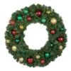 36" Unlit Decorated Wreath - Colors Of The Holidays - Bow Option Available 1 36" Unlit Decorated Wreath - Colors Of The Holidays - Bow Option Available -Christmas Decoration Store dw 36 coth 1 2