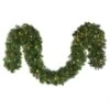 9' X 14", Deluxe Oregon Fir Garland, Lit-Warm White, Red 2 9' X 14", Deluxe Oregon Fir Garland, Lit-Warm White, Red -Christmas Decoration Store g 914 dofl rww b