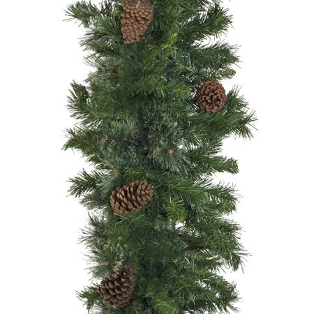 9' X 14" Mixed Pine Garland, Unlit 5 9' X 14" Mixed Pine Garland, Unlit - Image 3