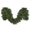 9' X 18" Mixed Pine Garland, Lit 2 9' X 18" Mixed Pine Garland, Lit -Christmas Decoration Store g 918 mpl b