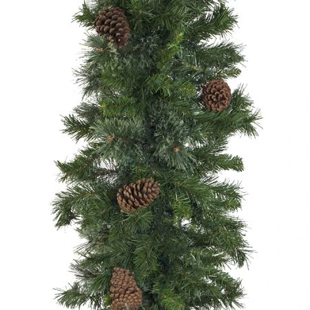 9' X 18" Mixed Pine Garland, Unlit 5 9' X 18" Mixed Pine Garland, Unlit - Image 3