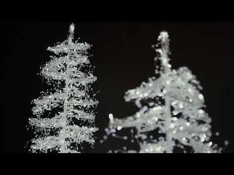11' Ice Sculpture Christmas Tree - Pure White 9 11' Ice Sculpture Christmas Tree - Pure White - Image 7
