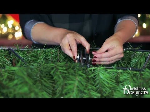 72" Deluxe Mixed Pine Wreath, Lit - Bow Option Available 4 72" Deluxe Mixed Pine Wreath, Lit - Bow Option Available - Image 2