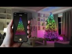 19.5' Twinkly Light Tree RGBW, 1000L, Pole NOT Included, Wifi 14 19.5' Twinkly Light Tree RGBW, 1000L, Pole NOT Included, Wifi -Christmas Decoration Store hqdefault 5 96