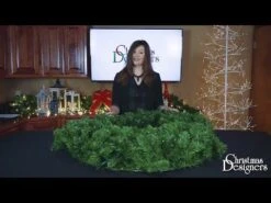 48" Unlit Decorated Wreath - DELUXE Colors Of The Holidays - Bow Option Available 9 48" Unlit Decorated Wreath - DELUXE Colors Of The Holidays - Bow Option Available -Christmas Decoration Store hqdefault 7 11