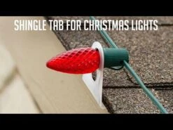 Original Shingle Tab, C7/C9 - Bag Of 100 13 Original Shingle Tab, C7/C9 - Bag Of 100 -Christmas Decoration Store hqdefault 7 20