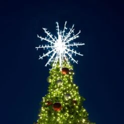 4' Icicle Burst LED Tree Topper 17 4' Icicle Burst LED Tree Topper -Christmas Decoration Store icicle burst tree topper3 1