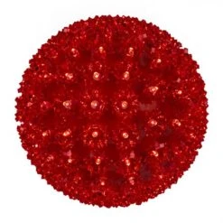 Pro Christmas™ 10" Sphere - 150L - Red