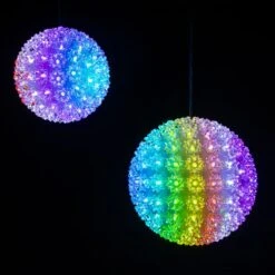 Pro Christmas™ 7.5" Sphere - 100L - RGB -Christmas Decoration Store l 75sph rgb ip l 10sph rgb ip d