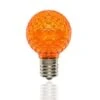 G40 LED Retrofit Bulb - Amber/Orange - Minleon - Bag Of 25 -Christmas Decoration Store l g40 a 1