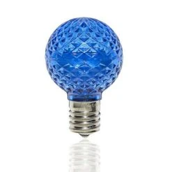 G40 LED Retrofit Bulb - Blue - Minleon - Bag Of 25