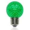 G50 LED Retrofit Bulb - Green - E26 Base - Minleon - Bag Of 10