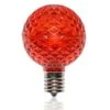 G50 SMD LED Retrofit Bulb - Red - C9 Base - Pro Christmas™ - Bag Of 10