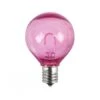 G50 LED Flexible Filament Bulb - Pink - Pro Christmas™ - Bag Of 25