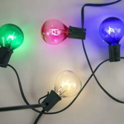 G50 LED Flexible Filament Bulb - Pink - Pro Christmas™ - Bag Of 25 -Christmas Decoration Store l pc g50ff ww g b pk lit2 1