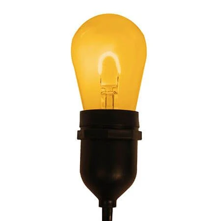 S14 LED U Shape Flexible Filament Bulb - Pro Christmas™ - Amber – E26 Base - Box Of 6 4 S14 LED U Shape Flexible Filament Bulb - Pro Christmas™ - Amber – E26 Base - Box Of 6 - Image 2