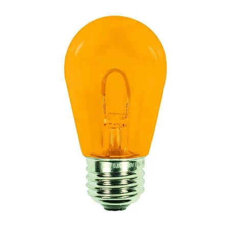 S14 LED U Shape Flexible Filament Bulb - Pro Christmas™ - Amber – E26 Base - Box Of 6 3 S14 LED U Shape Flexible Filament Bulb - Pro Christmas™ - Amber – E26 Base - Box Of 6