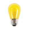 S14 LED Filament Transparent Glass Retrofit Bulb - E26 Base - Yellow - Pro Christmas™ - Box Of 25 1 S14 LED Filament Transparent Glass Retrofit Bulb - E26 Base - Yellow - Pro Christmas™ - Box Of 25 -Christmas Decoration Store l pc s14fg y