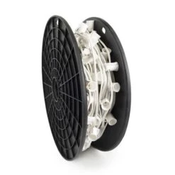 C9 Cord, 9" Spacing, White Wire, SPT-1, 250'