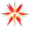 14" Moravian Star, Red And White 1 14" Moravian Star, Red And White -Christmas Decoration Store moravian star tree topper red white