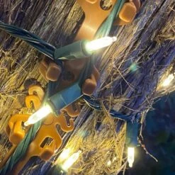 TreE-Z Wrap Clear - Available In Bags/Cases Of 5, 25 And 420 11 TreE-Z Wrap Clear - Available In Bags/Cases Of 5, 25 And 420 -Christmas Decoration Store on tree close up 2 1